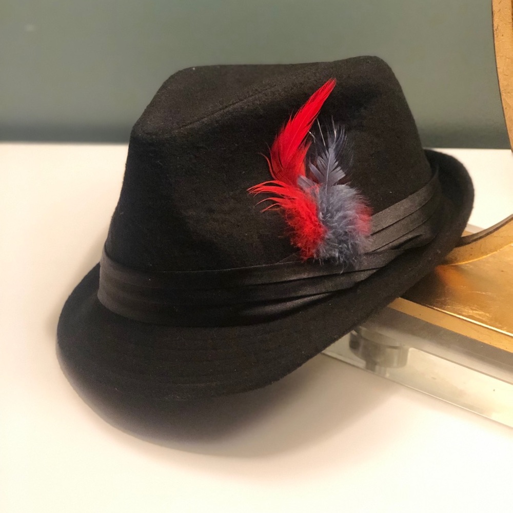 1920’s Great Gatsby Roaring 20s Hat + Suspenders